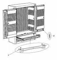 USAG 502 A2 Type 1 Drawer Cabinet Spare Parts